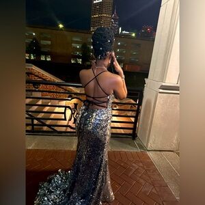 Sparkly Sequin Prom Dress
